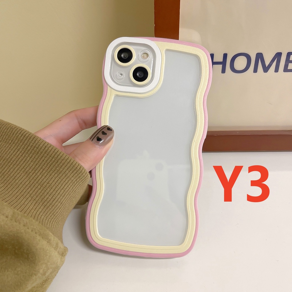 Soft Case Transparan Warna Macaron Untuk Samsung A04s A04 A04E A12 A32 A51 A31 A30s A50 A22 A21s M22 A50s A11