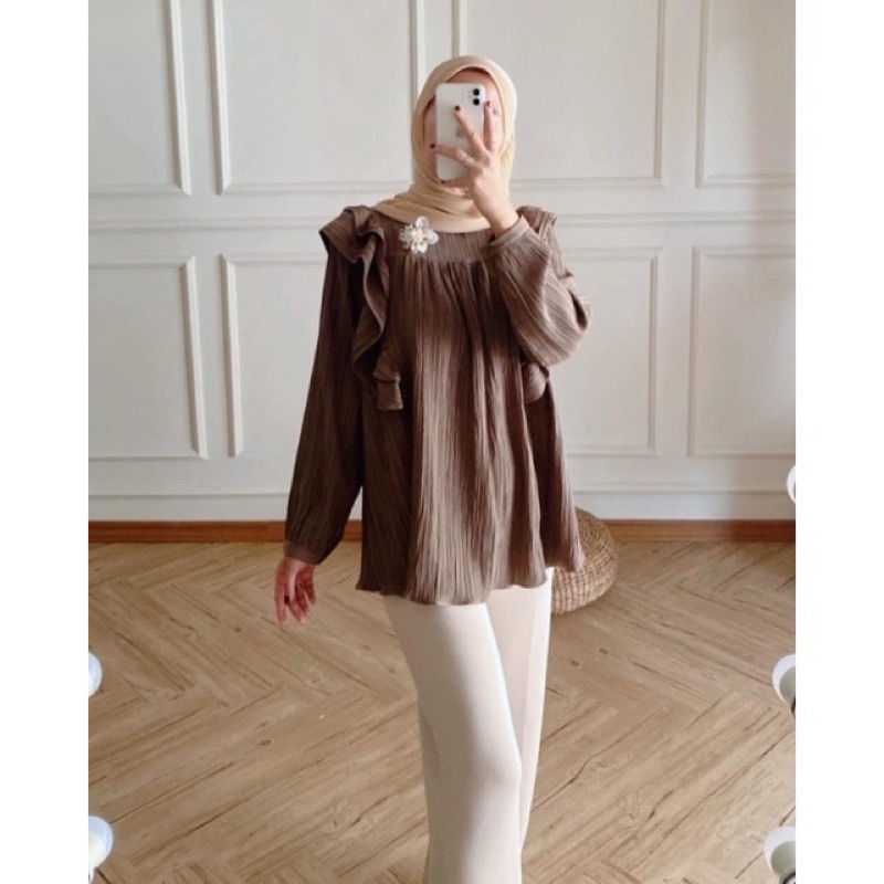 BEKAY BLOUSE JUMBO CRINKLE