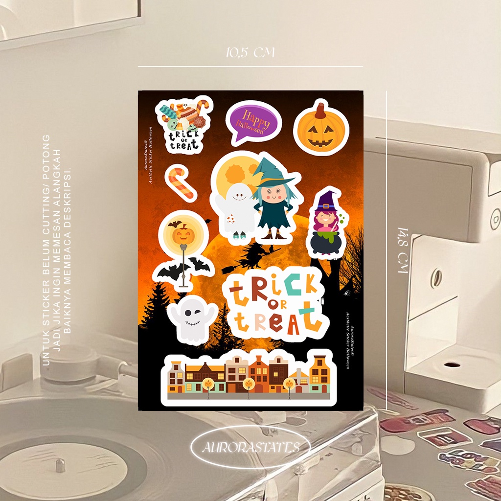 

HALLOWEEN SERIES | STICKER HALLOWEEN | STIKER AESTHETIC HALLOWEEN | STICKER HP