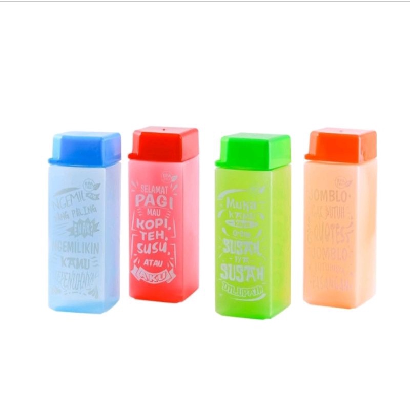 US013 Botol Minum My Bottle Segi 450 ml Bpa Free By Toko Haji Usman