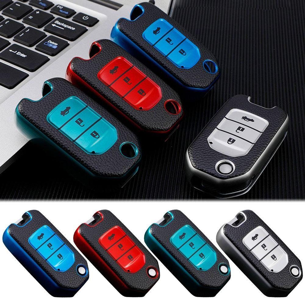 Preva Remote Key Case New Pelindung Kulit Key Fob Cover