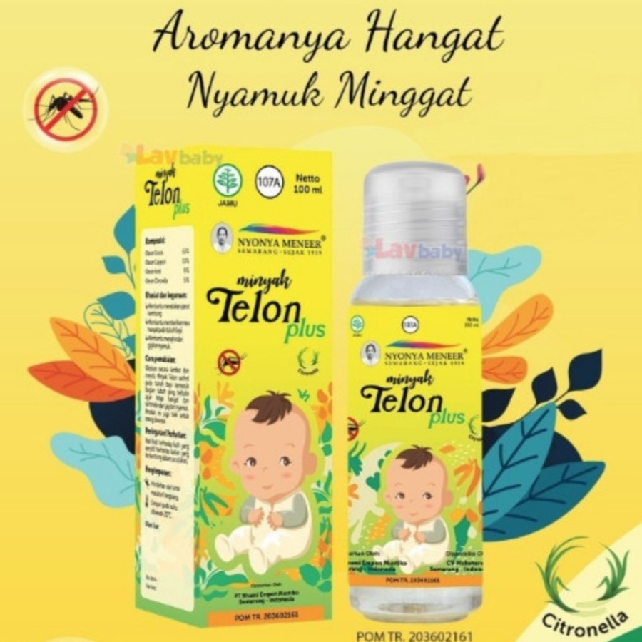 NYONYA MENEER MINYAK TELON PLUS 100ML