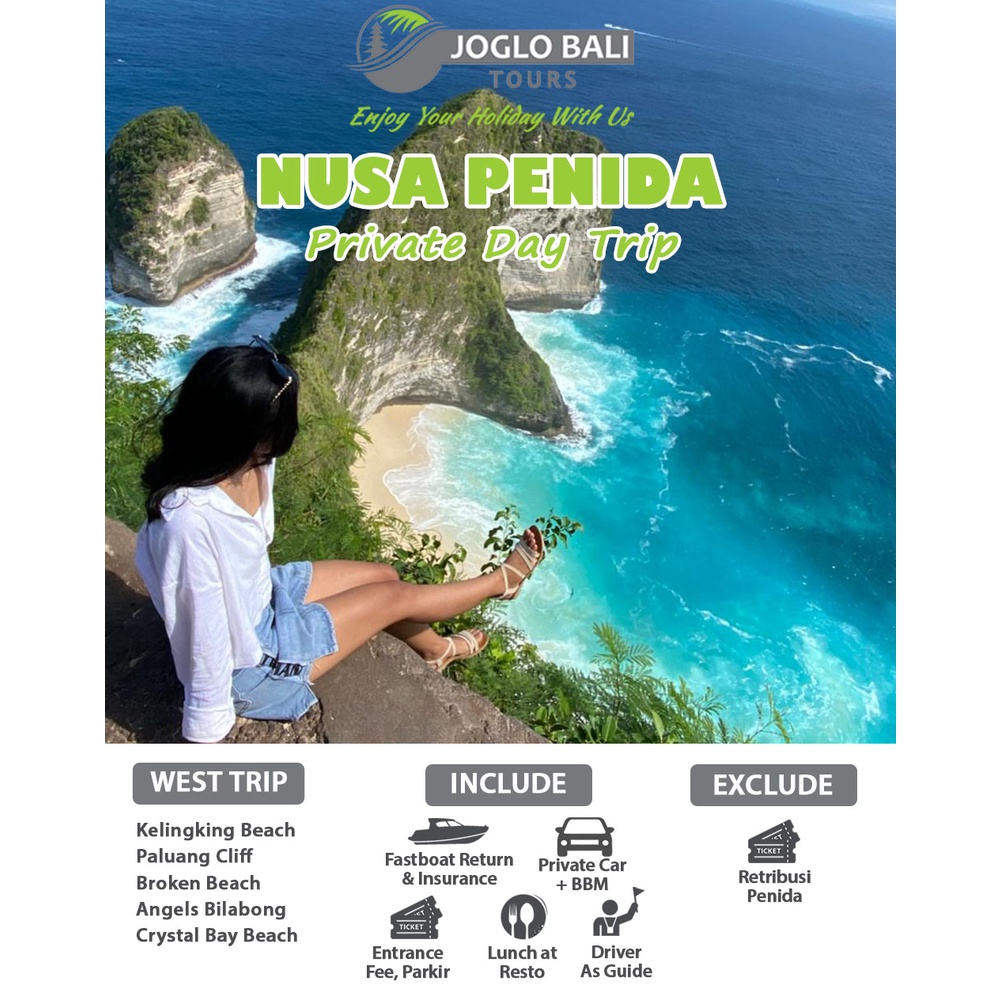 Jual Voucher Nusa Penida One Day Trip West Route Shopee Indonesia