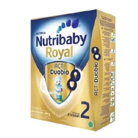 Nutribaby Royal 2 Acti DuoBio box 400gram 400 gr susu formula bayi 6-12 bulan kemasan baru nutricia