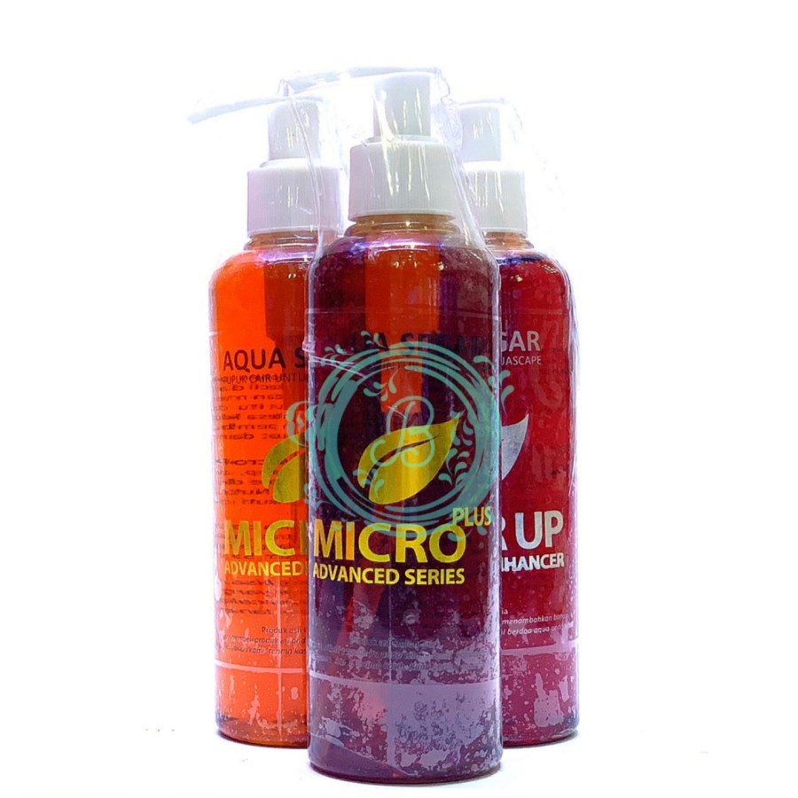 Aquariset Aqua Segar Micro Advanced Series 100ml / 250ml Pupuk Cair Aquascape Aquasegar