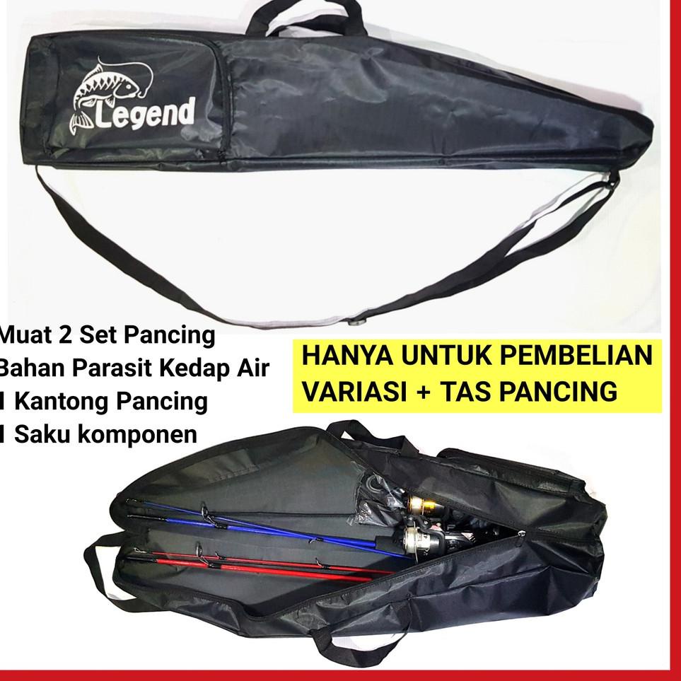 "LEM.18Oc22ᵟ" Pancing 1 set tinggal pakai joran sambung 2 DAIDO MANTA power solid 1,8 meter / 180 cm