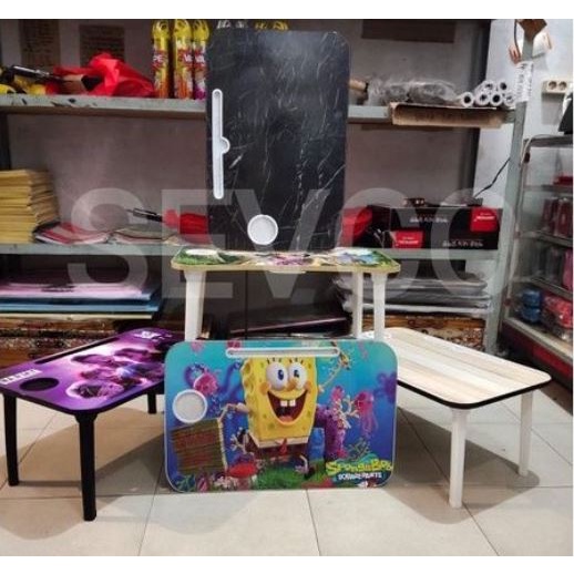 MEJA BELAJAR/MEJA LIPAT/MEJA LAPTOP/MEJA LIPAT ANAK/MEJA LIPAT LAPTOP
