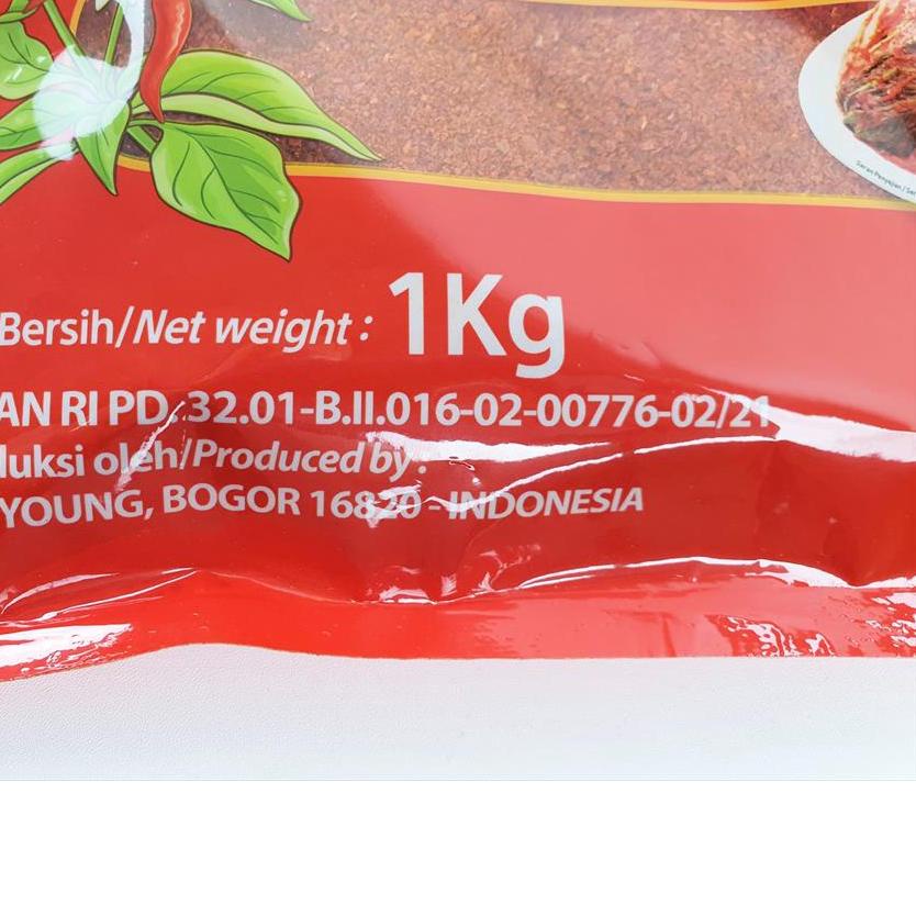 

SALE!!GOCHUGARU KASAR KOREA 1 KG / BUBUK CABE KOREA JINYOUNG UNTUK KIMCHI|SQ1