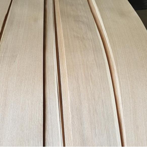 Veneer kayu white oak natural untuk design interior furniture premium