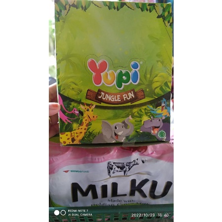 

yupi jungle fun ( isi 1 pak 24 pcs)