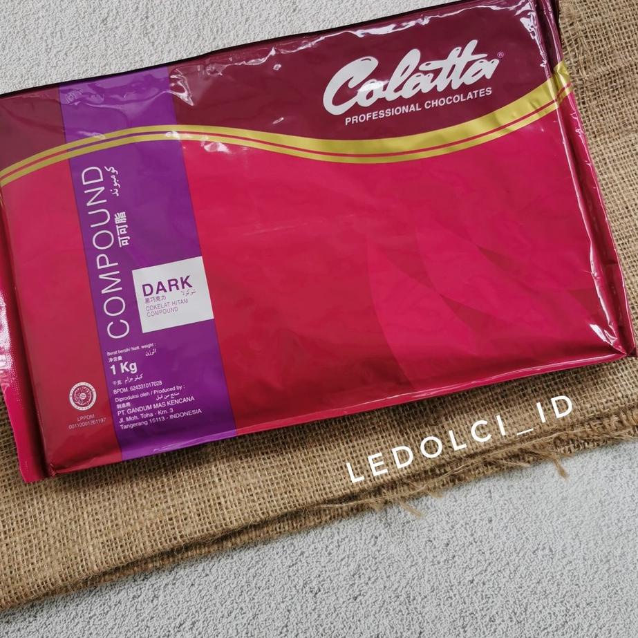 

CodeJj8J3--SPECIAL ORDER COLATTA DARK CHOCO COMPOUND 1 KG