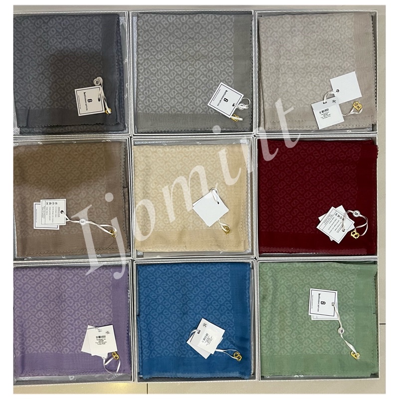 Tapis Square Buttonscarves || Voal Square (New Color)