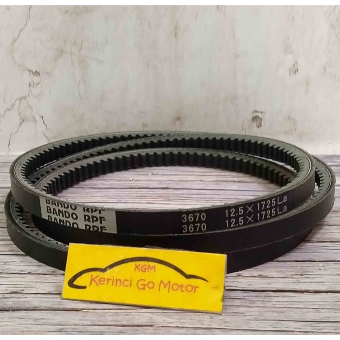 BANDO VAN BELT RPF-3670 V BELT TALI KIPAS RPF3670 FAN BELT BERGIGI