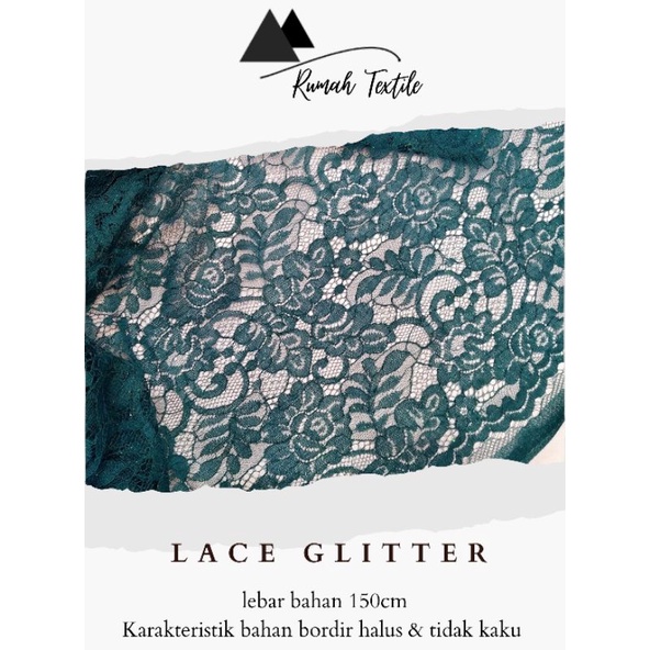 LACE GLITTER/ LACECORD/ LACE/ KAIN BRUKAT
