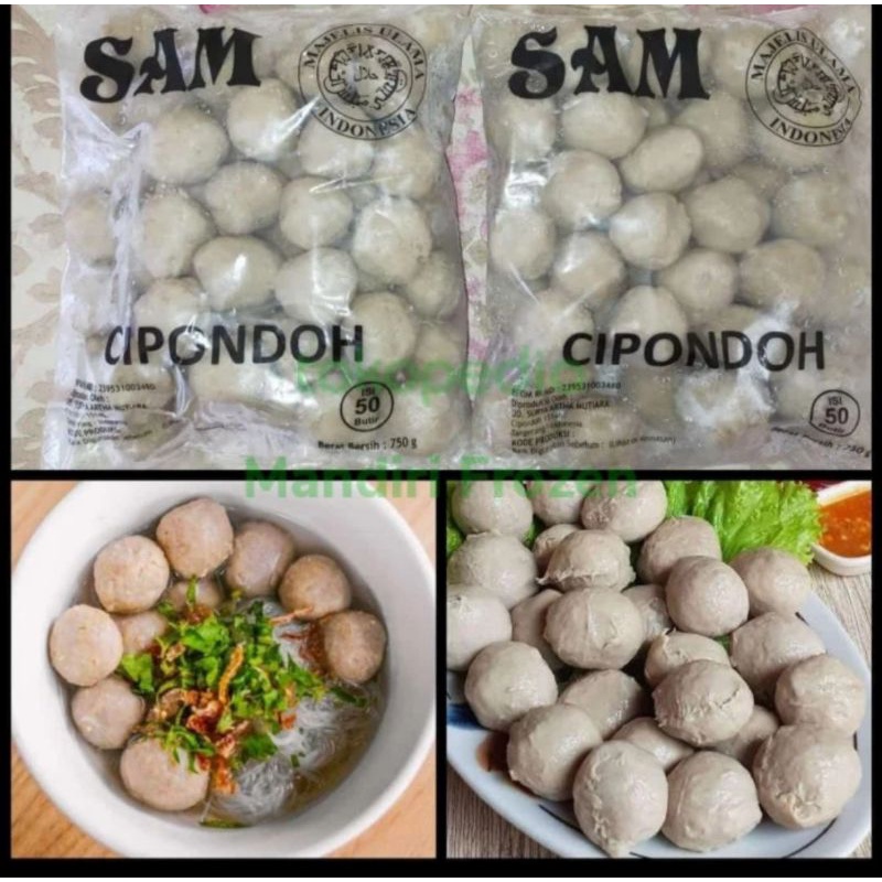 

BAKSO SAPI SAM CIPONDOH ASLI 50 BUTIR