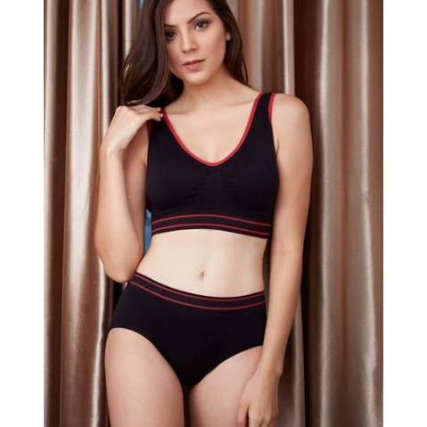 CD.31Oc22ᵟ • Lydyly - Setelan Sport Bra (Sleeping & Sport) Rajut Bra Busa Yn2510S| Bikini Pantai Sex