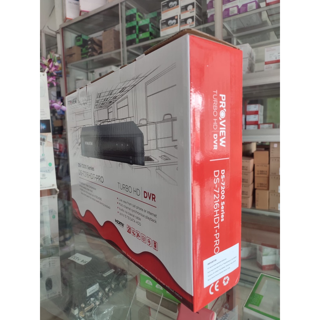 DVR PROVIEW DS-7216HDT-I BUKAN DVR HIKVISON DVR EKONOMIS/MURAH