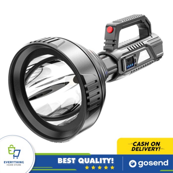 Unik Senter Sorotan Genggam Isi Ulang 90000 Lumen Tinggi EHS Murah