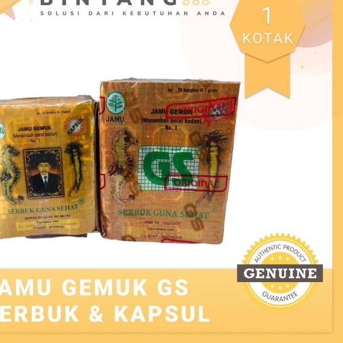 

Import Terlaris Jamu Gemuk Sehat GS No 1 - Serbu Guna Sehat Menambah Berat Badan gas !!