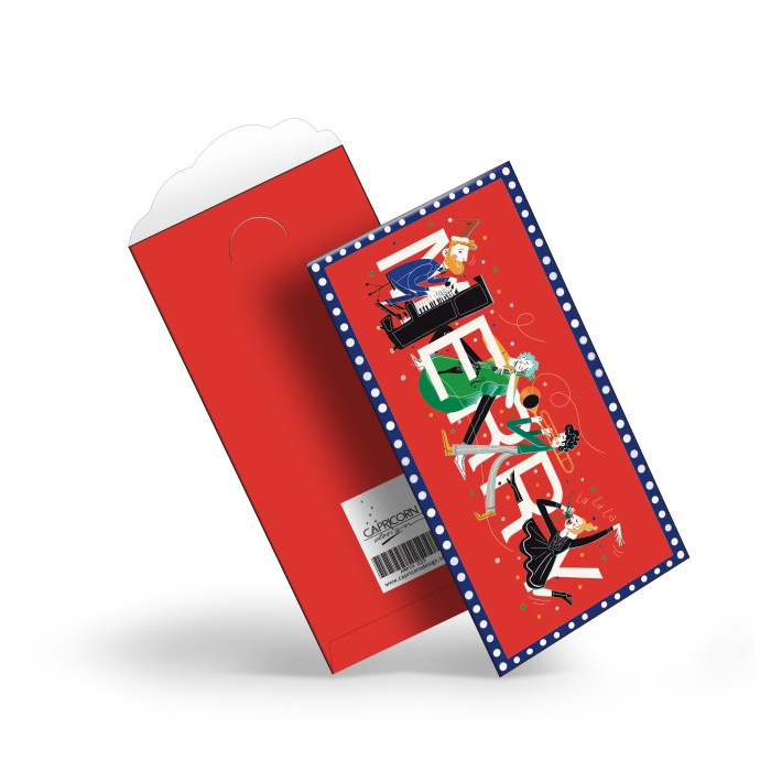 

Capricorn Design Amplop Natal / Christmas Envelope Isi 6 - AMPCX 033