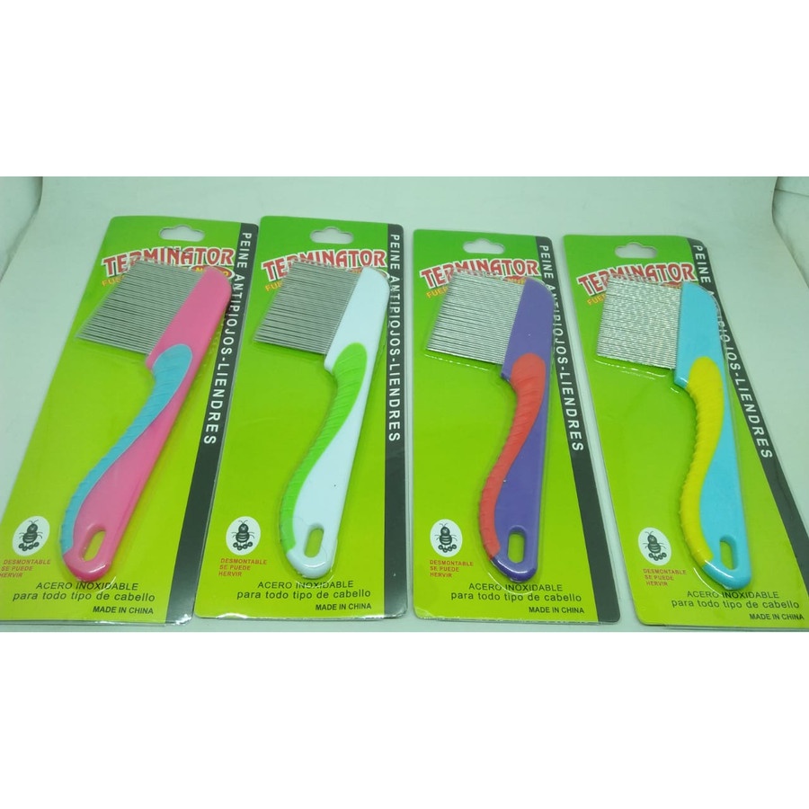SISIR BEBAS KUTU KETOMBE GAGANG TERMINATOR / SISIR KUTU BESI RAPAT TEBAL TERMURAH