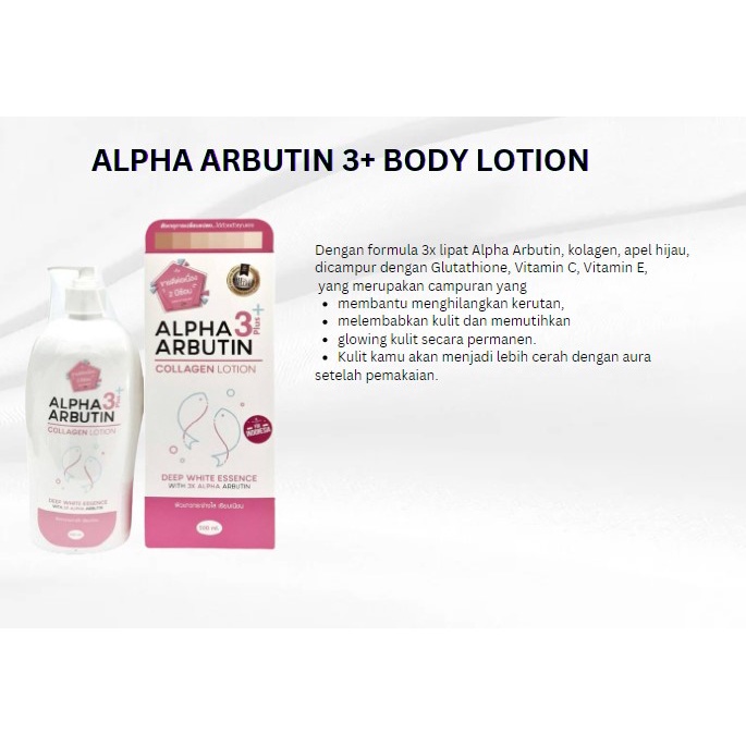 [MS] PRECIOUS SKIN THAILAND- ALPHA ARBUTIN 3+ BODYLOTION/BODYSERUM/BODYCREAM/LULUR/FACE CLEANSER