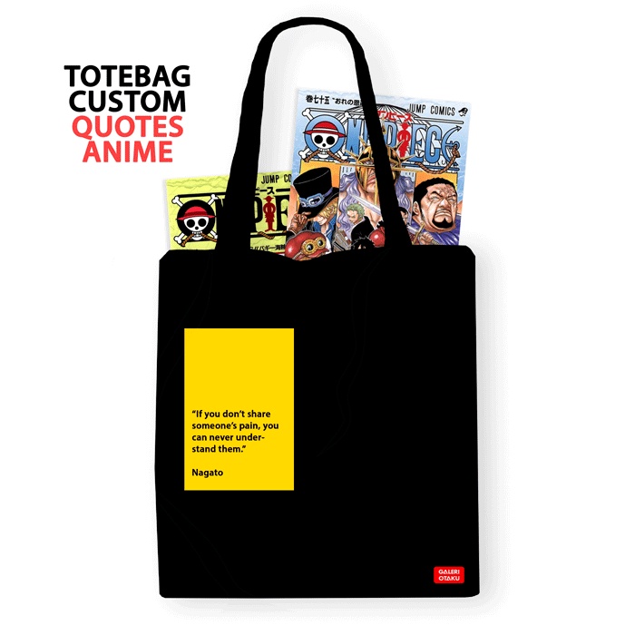 Galeri Otaku - Totebag Kanvas Premium Custom