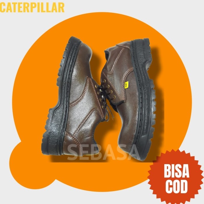 COD SEPATU SAFETY SEMI BOOTS PRIA KULIT BOOT SAVETY BUT SEPTI BUTS SEVTI BOT SEPTY BOTS SEFTY KERJA PROYEK