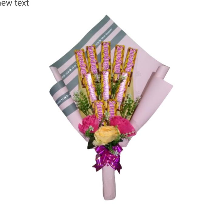 

Bucket Coklat + Bunga, Wisuda,Sidang, Anniv, Valentine.(Custem Kertas)