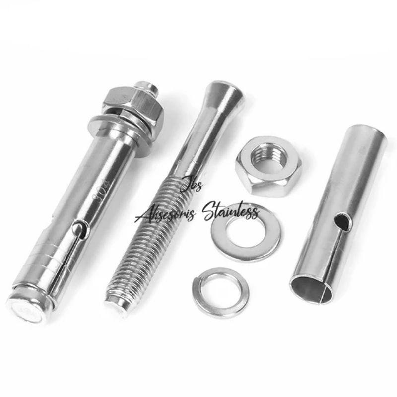 DYNABOLT/ANCHOR BOLT M10x80 STAINLESS SS 304