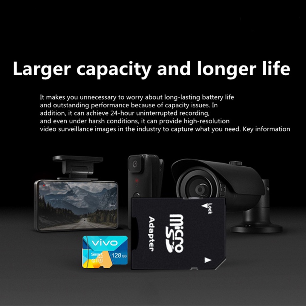 (SC) Memory Card C10 C10 64GB 128GB 256GB 512GB 1TB Fast Speed Anti shock