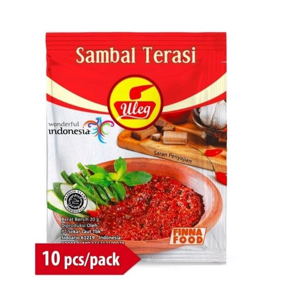 

TRXw3W7i--Sambal Uleg Sachet 20gr Isi 10 / Sambel Renceng Finna