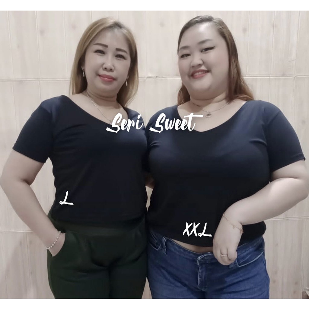 SERI SWEET/CROP TOP BIG SIZE/CROP TOP JUMBO/CROP TOP NAYLAA
