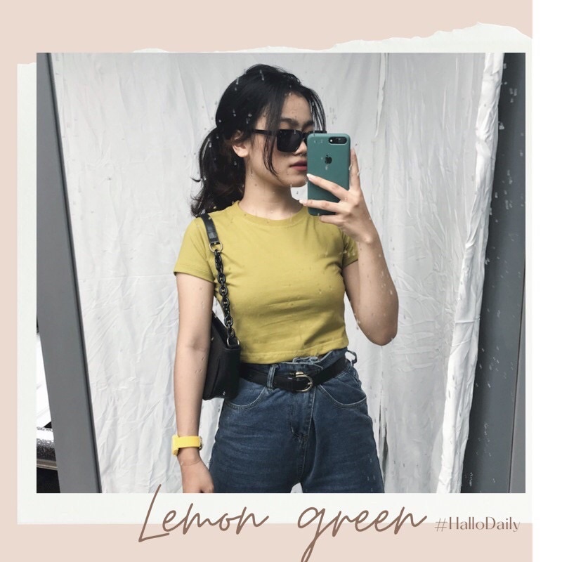 KAOS CROP TEE COTTON COMBED 24S 100% (PART 3)