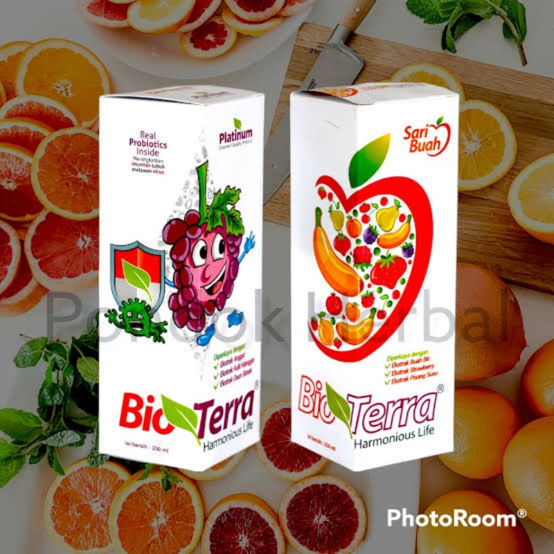 

Bioterra Sari buah dan platinum Harmonius life 250ml