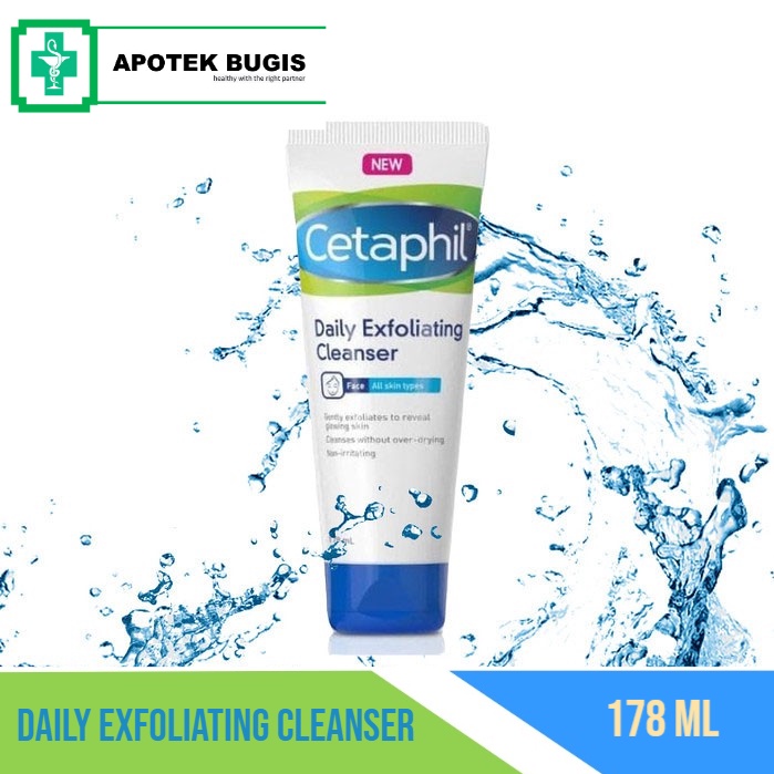 CETAPHIL Daily Exfoliating Cleanser 178 ml  New Sabun Pembersih Muka Segala jenis kulit wajah