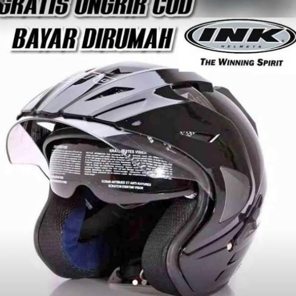 Limited HELM INK DOUBLE VISOR  90.000 RIBUAN TER TERMERK BMT SNI