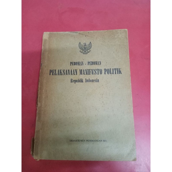 Pedoman-Pedoman Pelaksanaan Menifesto Politik Republik Indonesia