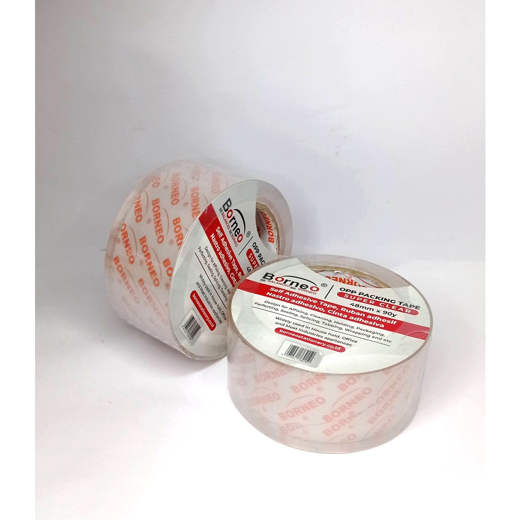 

BORNEO OPP TAPE SPR CLEAR 48MM