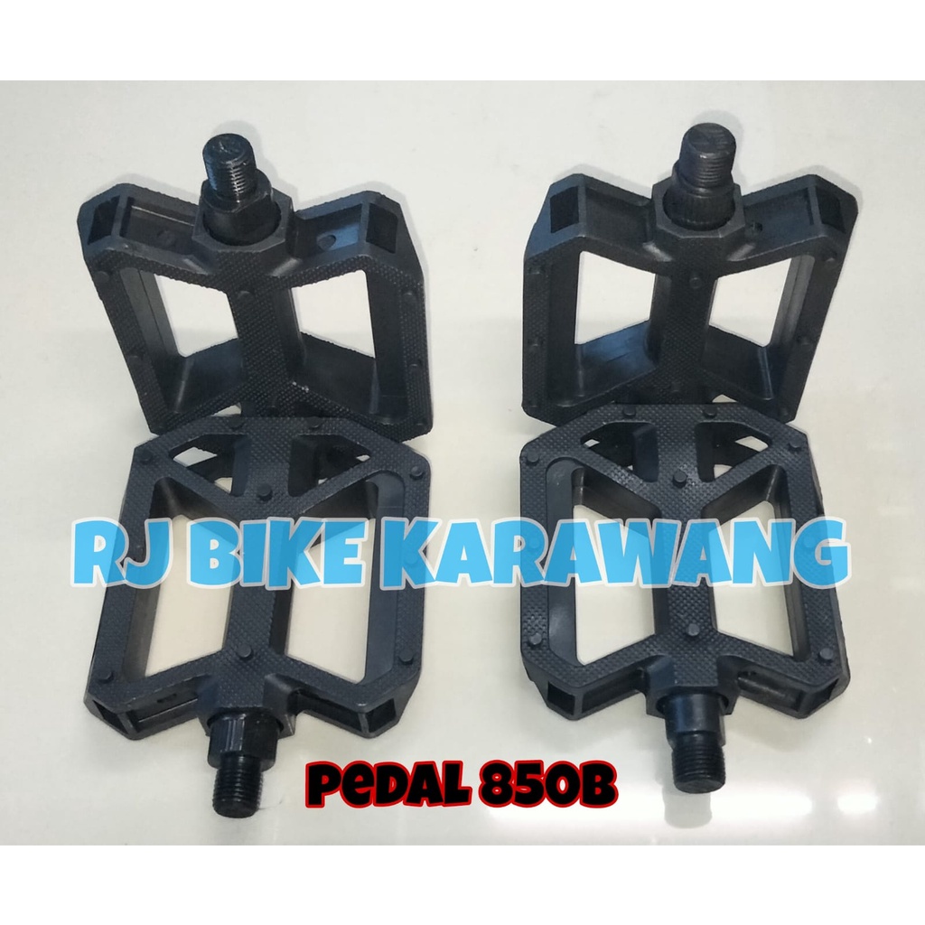 PEDAL SEPEDA BESAR PVC 850B UKURAN AS 1/2 DAN 9/16