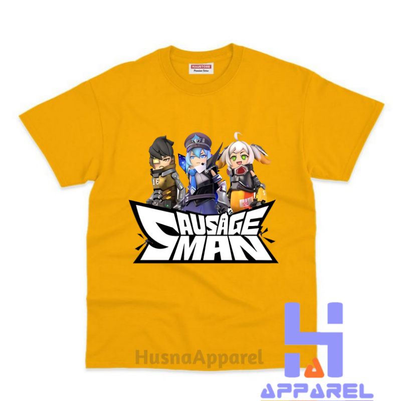 BAJU ANAK KAOS ANAK SAUSAGE MAN