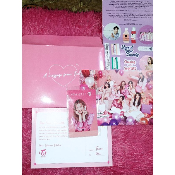 [Ready] photocard sana Scarlett x Twice