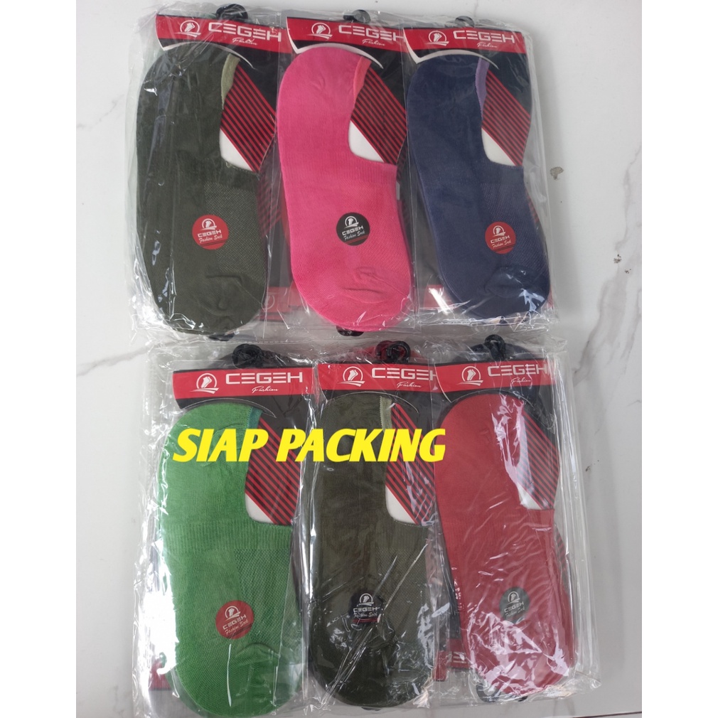 Kaos Kaki Balet Kaos Kaki Hidden Sock Pria Wanita