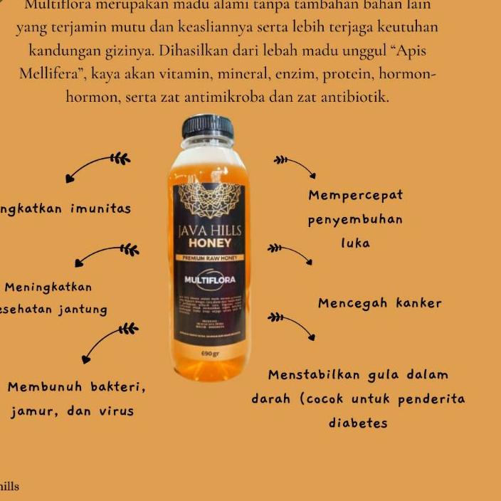 

DISKON BRANDS FESTIVAL Javahills honey Java hills honey Madu Murni Asli 100% Lolos uji Lab/ Multiflora serbuuu !