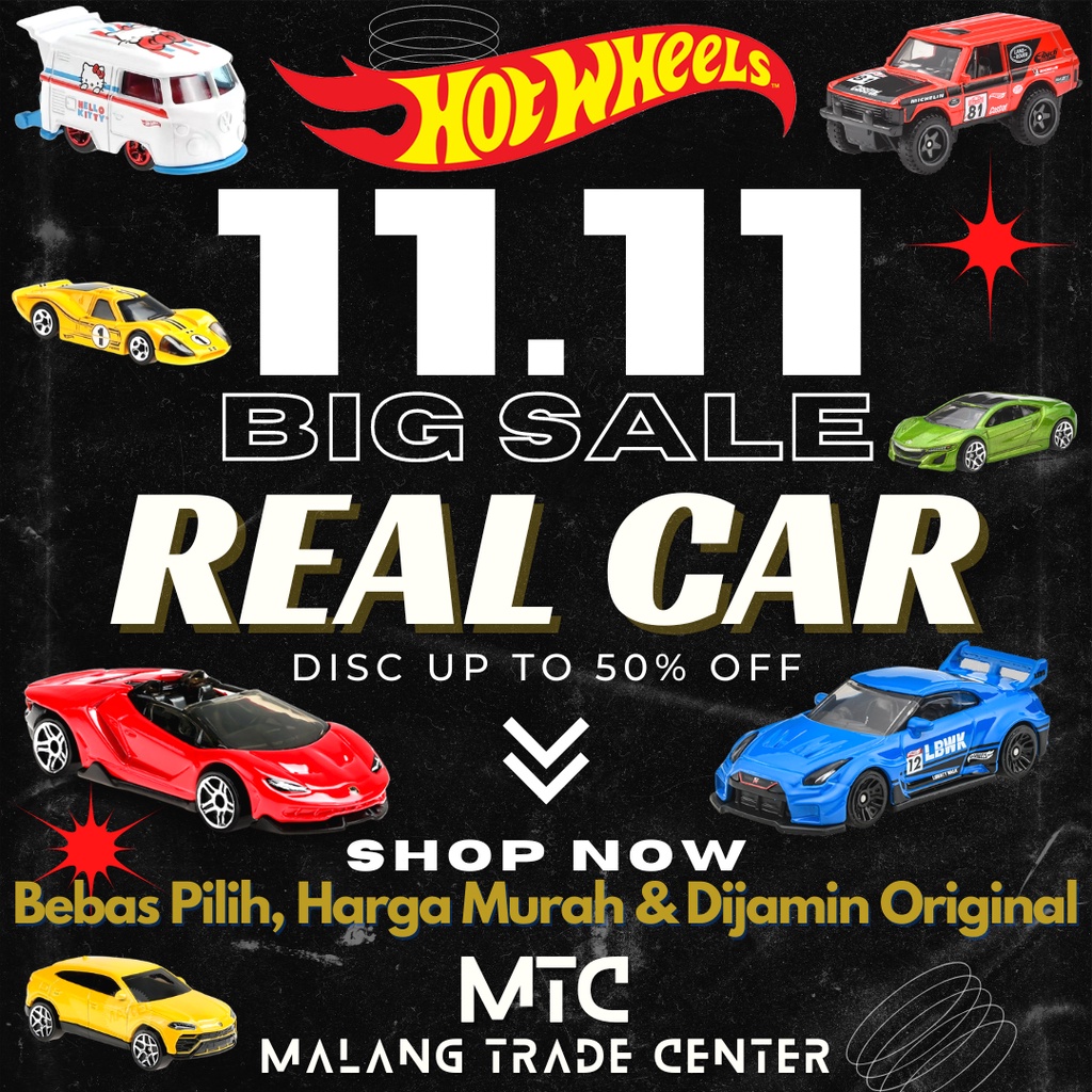 Hot Wheels Original Model REAL CAR Bisa Pilih Model