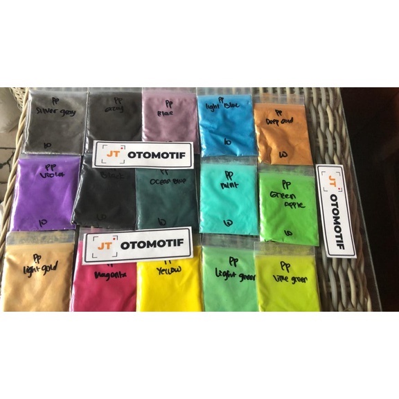 Pewarna Resin / Metalic Powder / Bubuk Metalik / Pewarna Sabun /  Lilin