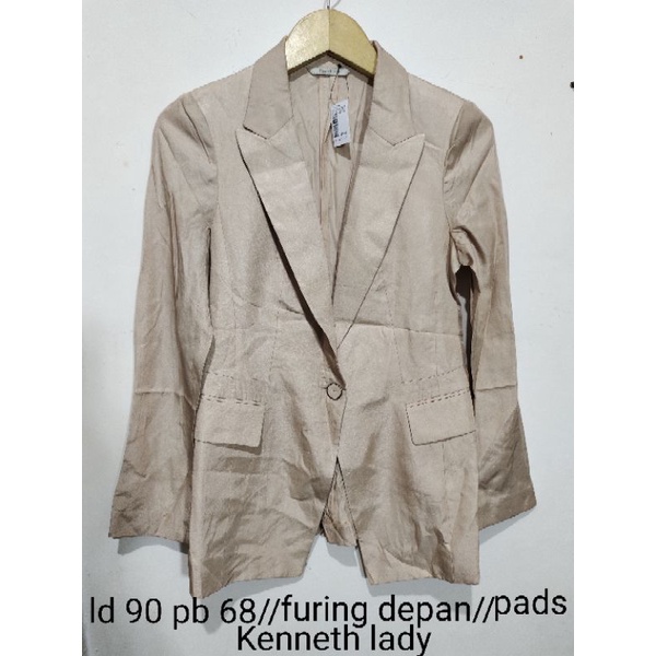 blazer wanita  cream