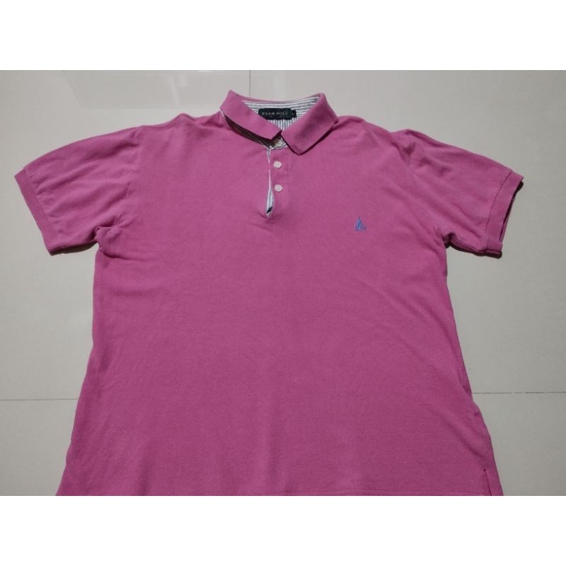 Kaos Polo Bean Pole Pink