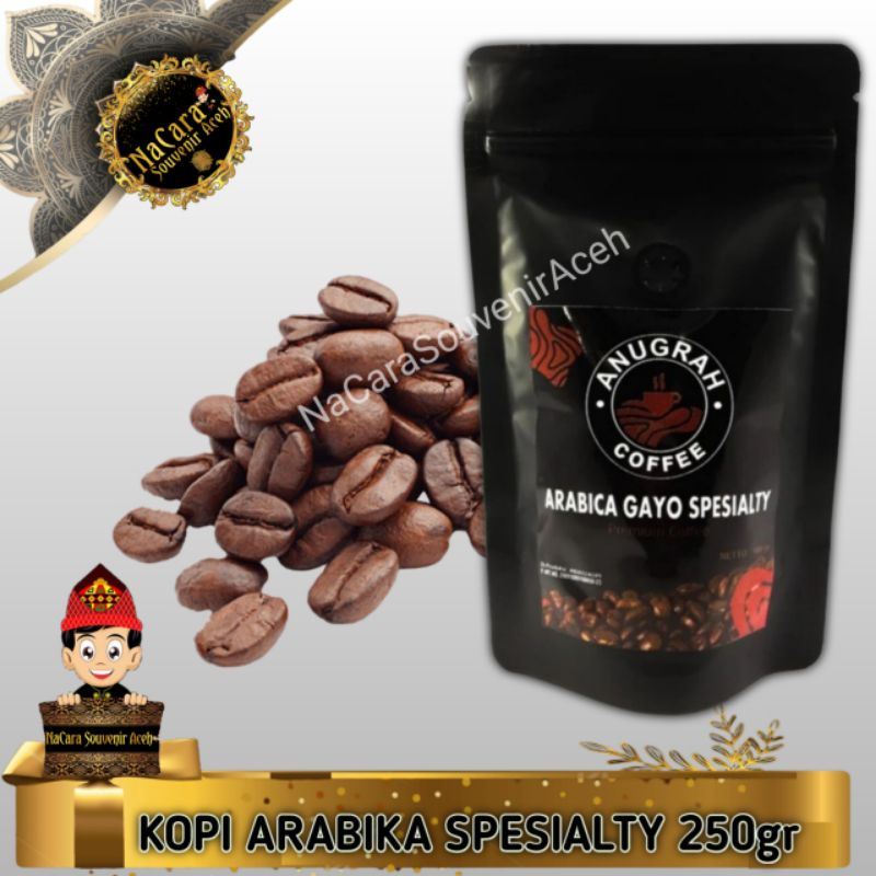 

KOPI ARABIKA SPECIALTY 250gr || KOPI GAYO by Anugrah