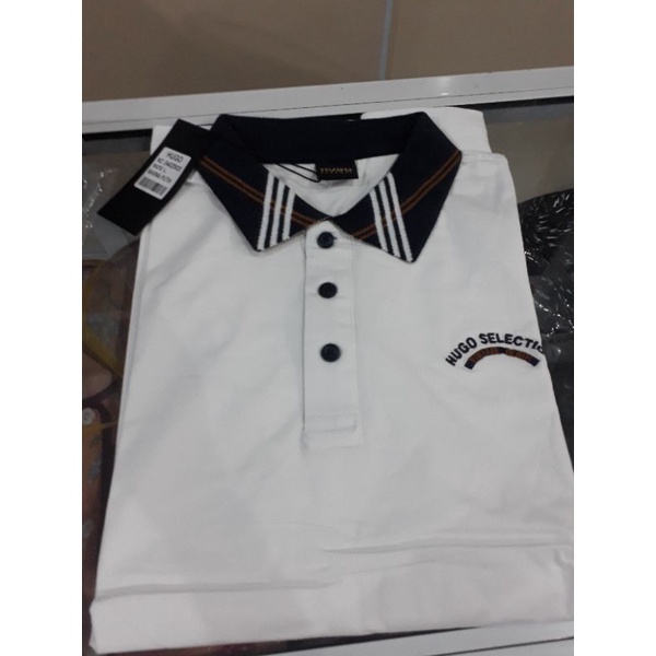 baju kaos hugo kerah